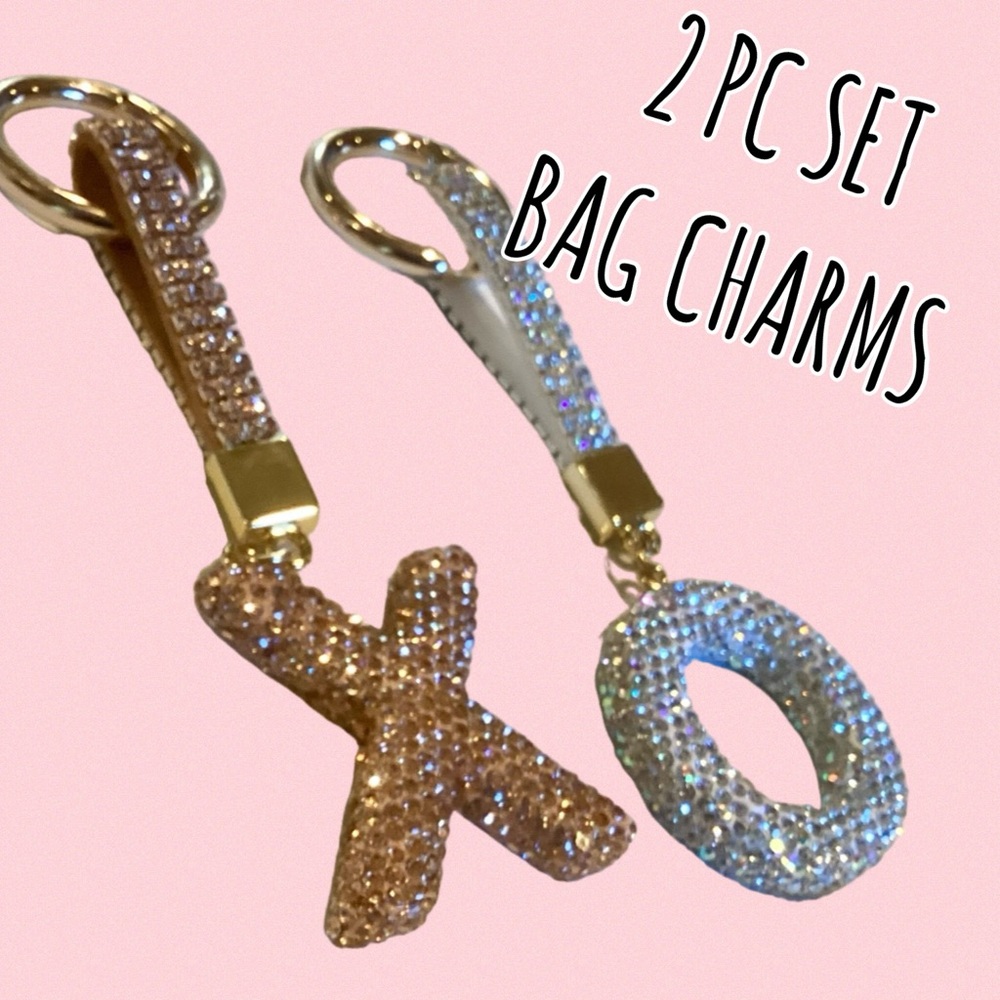 🌸2 PC Bundle “XO” Bag Charms